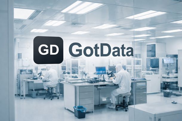 Cleanroom data recovery bij GotData