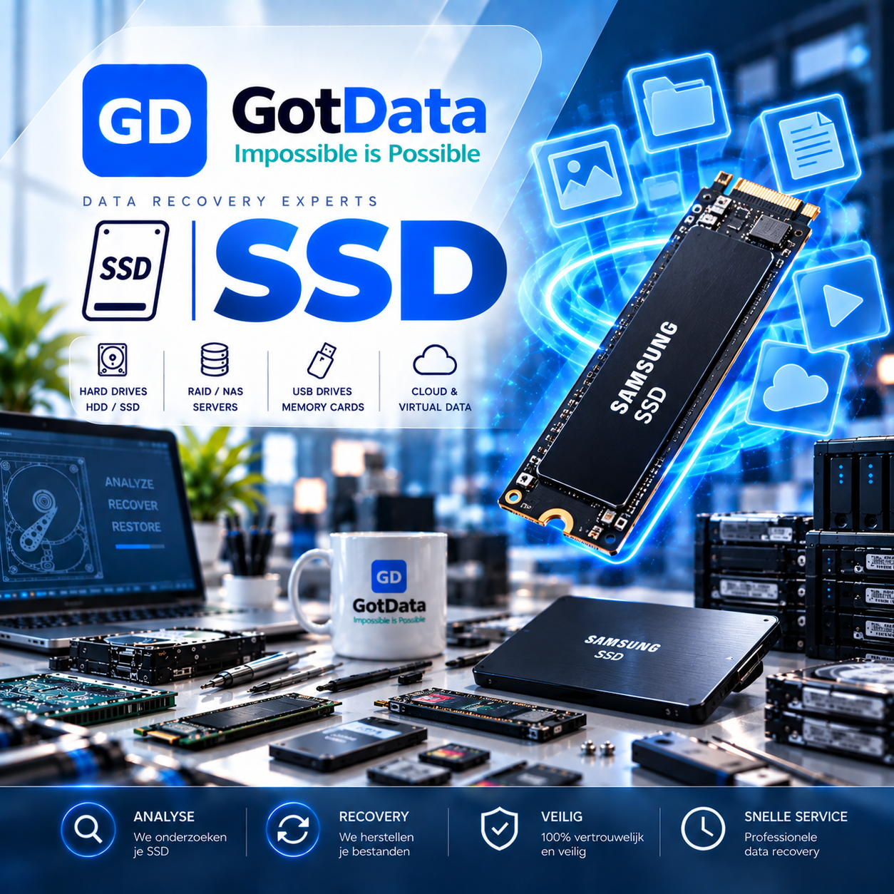 SSD data recovery